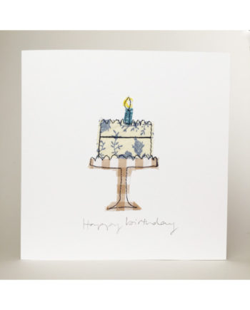 sarah Becvar textile artist freehand embroidery greetings cards birthday handmade embroidered appliqué