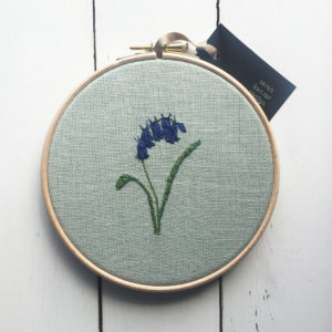 Sarah Becvar embroidery design textiles freehand embroidery embroidered hoop art bespoke handmade