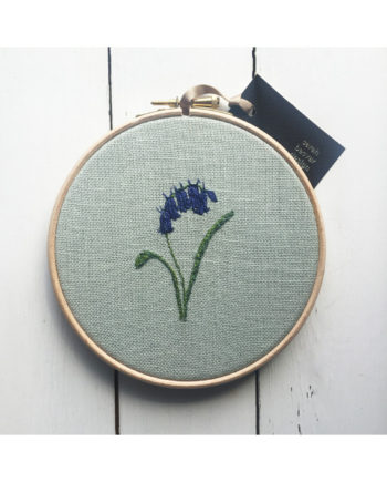 Sarah Becvar embroidery design textiles freehand embroidery embroidered hoop art bespoke handmade