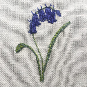 Sarah Becvar freehand embroidery textile artist free motion embroidery bespoke hand made hoop art sew stitch