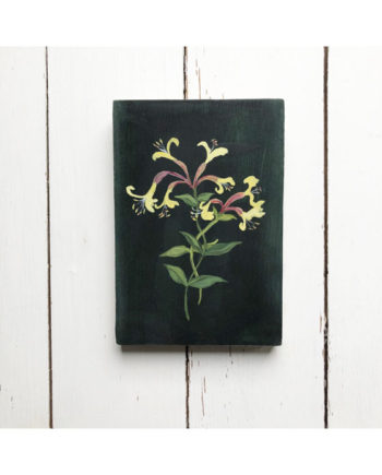 original honeysuckle painting by Sarah Becvar