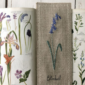 wildflower bookmark bluebells Sarah Becvar