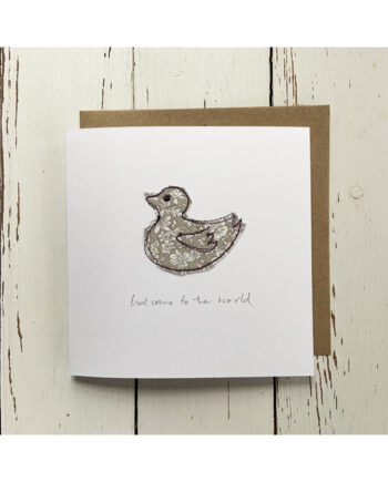 Welcome To The World - New Baby Card