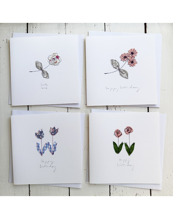 stylised florals card making project